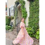 Citrus Garden Dress Pink Size XXL Photo 1