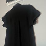 Doncaster  Black Short Sleeve Cashmere Cardigan Sweater Long Duster Size Small Photo 4