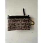 Juicy Couture NWOT  Chocolate Brown Signature Charm Tri-Fold Card Wallet Case Photo 2