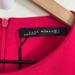 ZARA  Pink Pearl Puff Sleeve Mini Dress Size Medium Photo 2