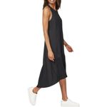 Sweaty Betty  Ace Racerback Black Midi High Low Dress Size XL Photo 2