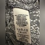 Free People  Modern Muse Snakeskin Blouse Size Medium Tie Detail Button Front Photo 3