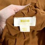 Anthropologie NEW Maeve Honey Brown Justine Smocked Boho Relaxed Tank Top S Photo 7