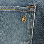 Blanqi Women's Maternity Jean Shorts Size 8 Full Panel Blue Photo 4