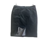 ANDREW GN Vintage Black Velvet Pencil Skirt Size 40 Photo 1