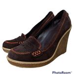 Pour La Victoire  Chocolate Neala Wedges size 10 Photo 0