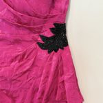 Y2K Silk Studio Hot Pink 100% Silk Strapless Prom Homecoming Dress Size 4 166 Photo 1