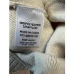 Sincerely Jules Knit Wide Leg Pants Cream XL Elastic Waist Size L Photo 2