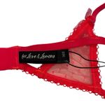 For Love & Lemons Shimmer Zinnia Embroidery Y2K Sheer Underwire Bra 36D NEW Size undefined Photo 4