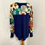 Mai Soli Floral Sleeve Top Size M Photo 5