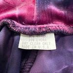 Velvet Tie Dye Skater Skirt Pink Purple Blue Flared A Photo 5