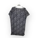 Michael Kors Leopard Print Cowl Neck Dress 2X Plus Grunge Glam Distressed Y2K Photo 1