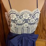 Vtg 70s purple lace dress n jacket set Size 14 Photo 5