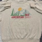 American Eagle Holiday Sweatshirt Small Photo 3