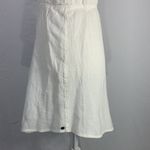 Roxy Ricochet Sleeveless Lace Crochet Detail Cream Sun Dress Size Medium Photo 8