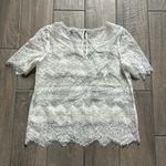 White House | Black Market  lace top Photo 4