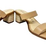 Sole Society New Lunespa Jute Wrapped Block Heel Sandals Neutral Tan Size 9 Photo 5