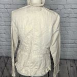 Think tank beige shimmer jacket size small Photo 6