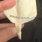 Rebecca Taylor Wool Blend Fringe Detail Cropped Jacket - Flawed Photo 9