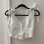 Peppermayo White Bustier Top Photo 1
