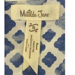 Matilda Jane Adventure Begins Womens Wandering Waters Top Blue Smocked Small Photo 8