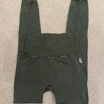 Free People Movement  Good Karma Leggings 7/8 Army Green XS/S Photo 0