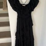Ulla Johnson Louisa Silk Gown Madi Dress in Black Sz 2 Photo 0