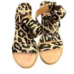Diane Von Furstenberg Diane Von Furstenburg Leopard Print Real Fur Shoes Size 8 Photo 0