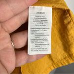 J.Crew eyelet puffed sleeve blouse golden yellow size XS Photo 7