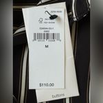 Banana Republic  Black and Gold striped Buttoned Shirt‎ Dress medium. NWT Photo 8