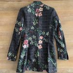ZARA  Embroidered Blazer Jacket Small Photo 1