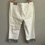 Soft Surroundings  Solene Eyelet Crop Denim‎ Jeans 

Size 18W 

NWT Photo 3