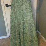 Say Yes To The Prom  Juniors 3D Rosettes Skirt Shirred -Top Gown Prom Dress. Photo 14