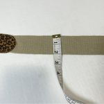 Leopard Print Belt with Tan Strap Photo 5