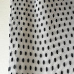 Drama White Polka‎ Dot Pleated Skirt Vintage 90s Preppy Retro Coquette XL Photo 3