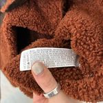 Forever 21  Faux Leather Shearling Brown Jacket Photo 10