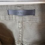 joe's jeans Joe’s Jeans Olive Green Frayed Hem Cropped Pants Size 31 Photo 6