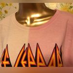 Urban Outfitters Def Leppard split Dye oversized tee Photo 3