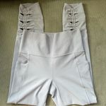 Athleta Blue Salutation Stash Pocket II Cinch 7/8-Length Leggings Small-Tall Photo 0