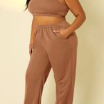 SheIn Cropped Tank Sweat Set Photo 2