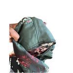 Press Jacket Blazer Single Button Lined Sz XS/S Floral Whimsical Dark Academia Photo 6