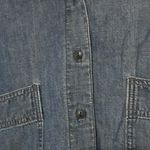 Madewell Indigo Denim Tunic Shirt/DRESS WO SIZE 3X LONG SLEEVE BUTTON DOWN FRONT Photo 4