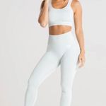 women's best Power Seamless Leggings Washed Light Gray Photo 0