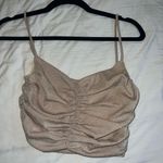 Princess Polly  Glitter Crop Top - Silver Photo 3