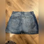 H&M Classic Blue Denim Mini Skirt Photo 4