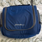 Eddie Bauer  Navy Blue Travel Organizer Bag Toiletry Kit Photo 0