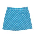 Lady Hagen  Golf Skort Athletic Skirt Blue Plaid Pleated Front Women's Size 8 Photo 1