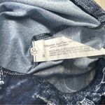 ZARA NEW  Denim Effect blue high waisted midi skirt women's size medium Photo 10