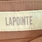 Lapointe Sequin Viscose High Waisted Camel Gold Sequin Midi Skirt Size 2 Photo 5