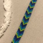 Handmade Friendship Bracelet Blue Photo 1